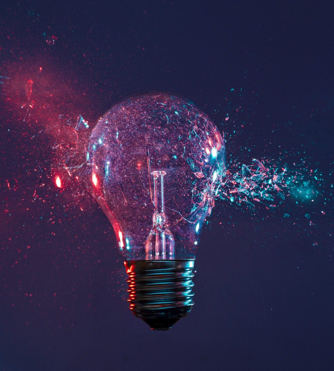 Detail of glass explosion Polyetudes